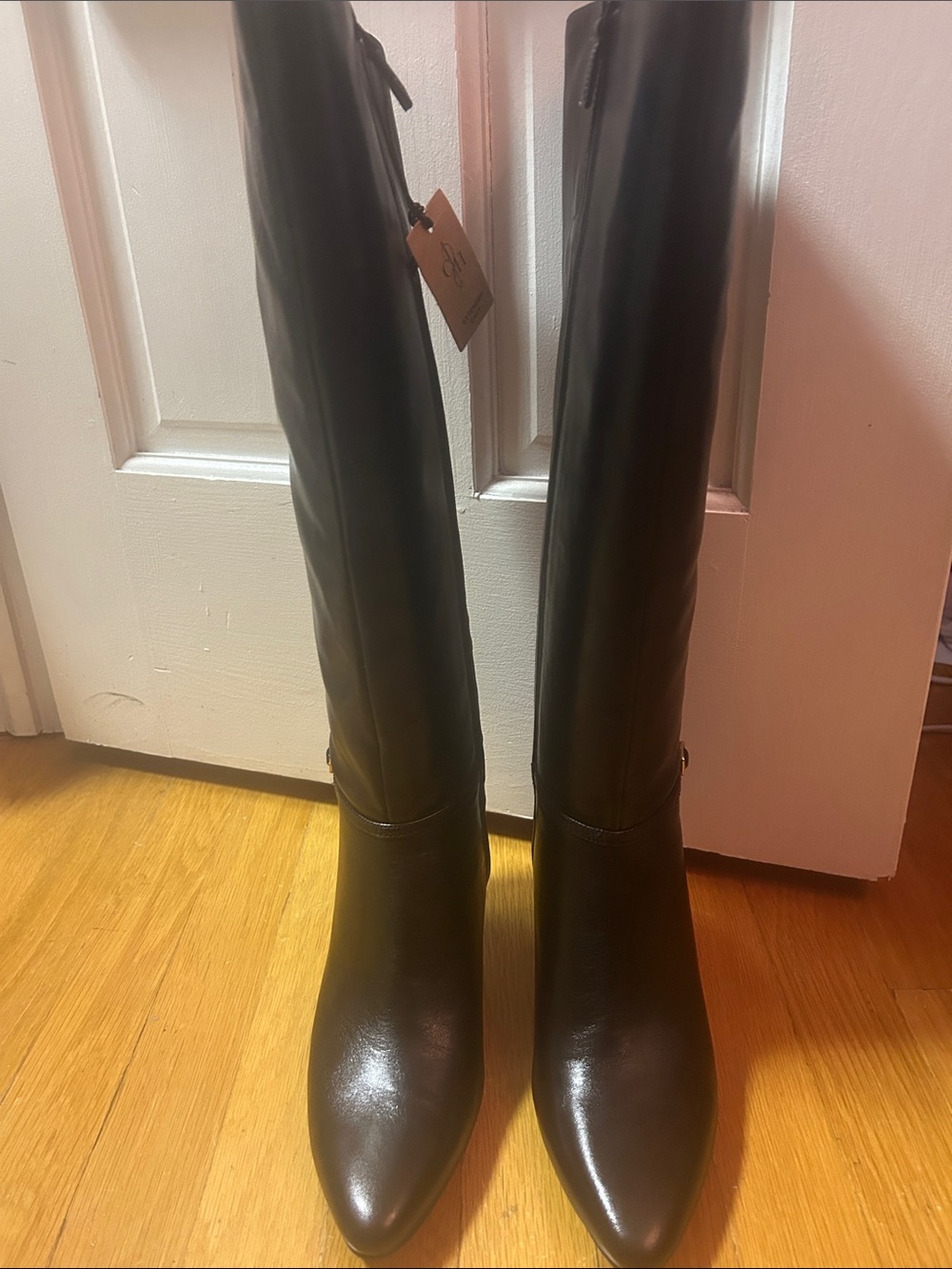 Cole Haan Black Over-the-Knee Pointed Toe Boots